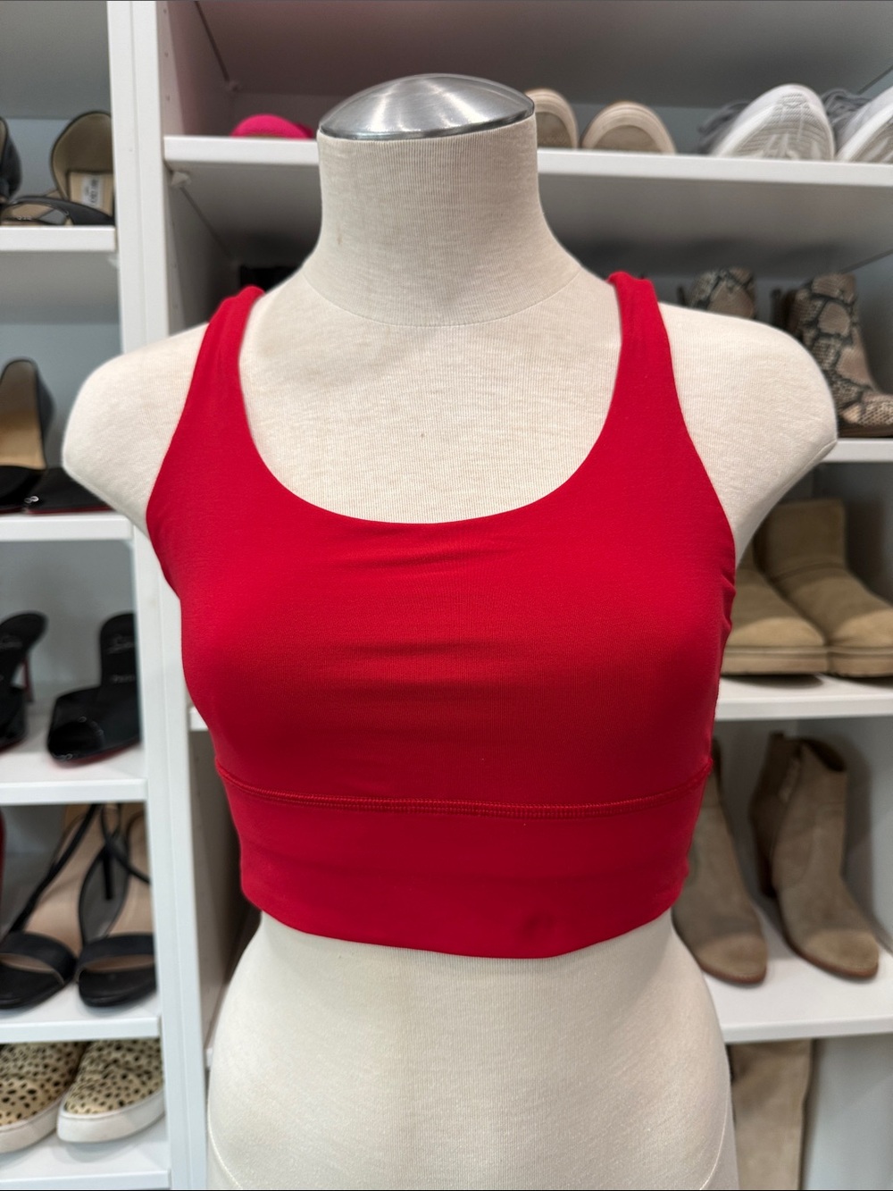 Lululemon Energy Bra ~ red - size 6 - excellent condition